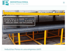 Tablet Screenshot of industriasperea.com.mx